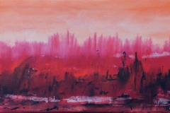 Rote Landschaft
