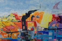 Abstrakt-Landschaft
